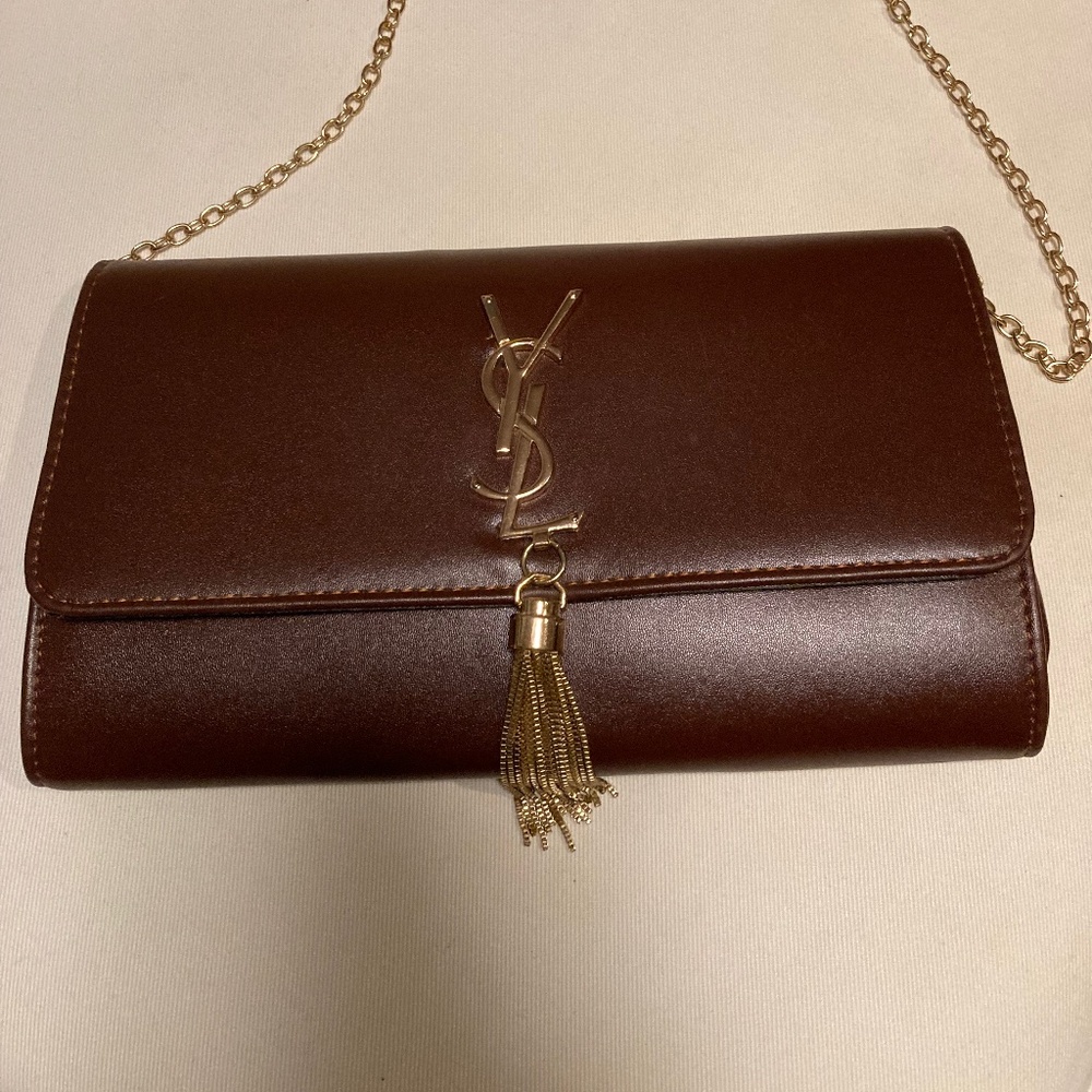 Vegan clutch / shoulder bag